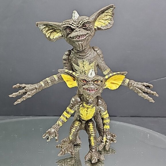 Vintage 1984 Gremlin Spike Poseable Figures 6.5" & 3.75" Warner Bros. JLN Toys - Picture 9 of 9